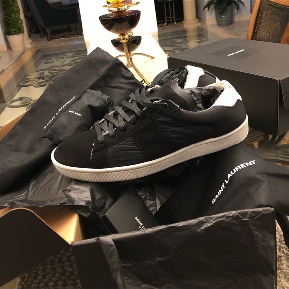 $645 Saint Laurent Shoes Size US 8 100%Authentic - Picture 7 of 11